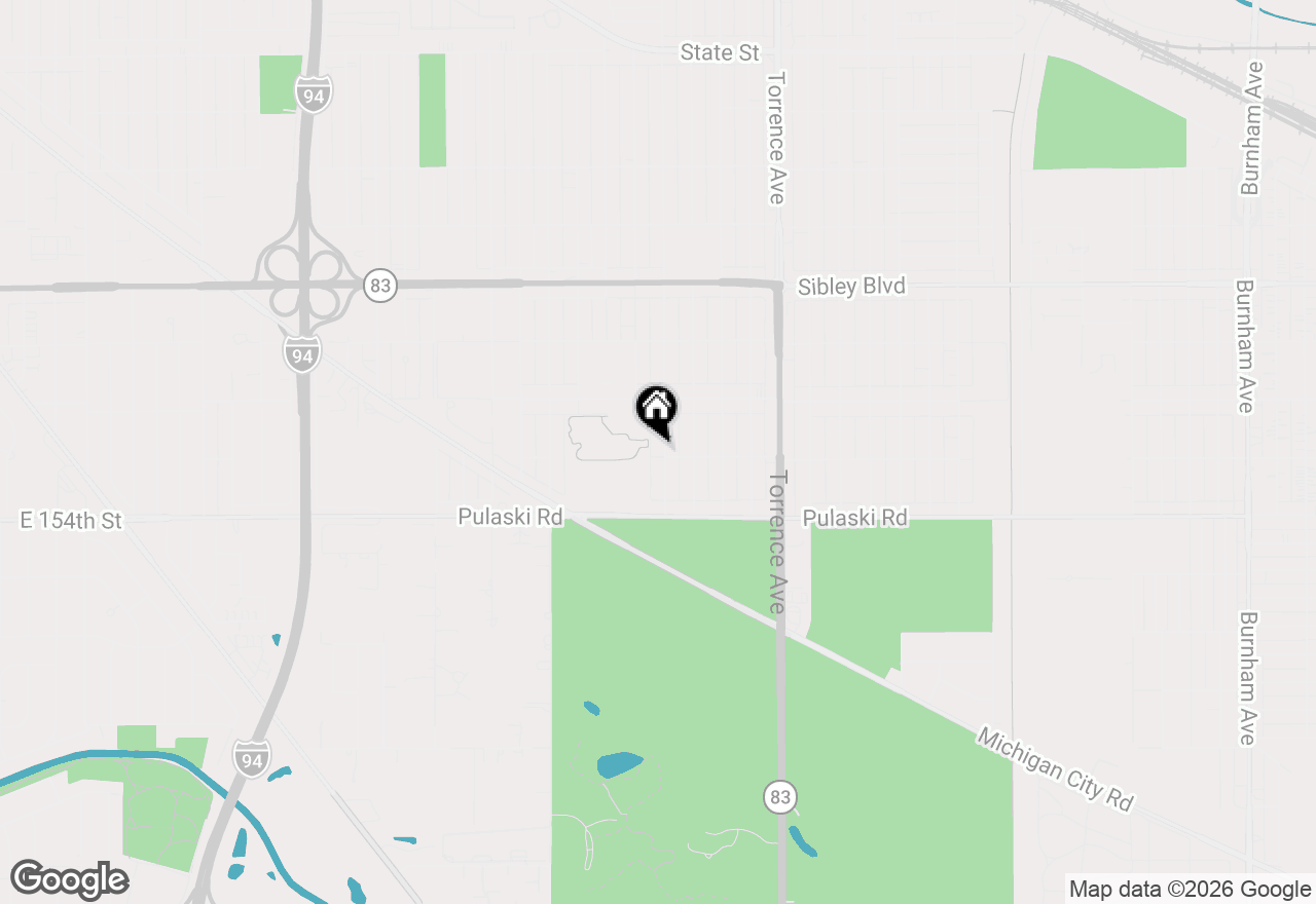 Map of 620 Yates Avenue, Calumet City, IL 60409