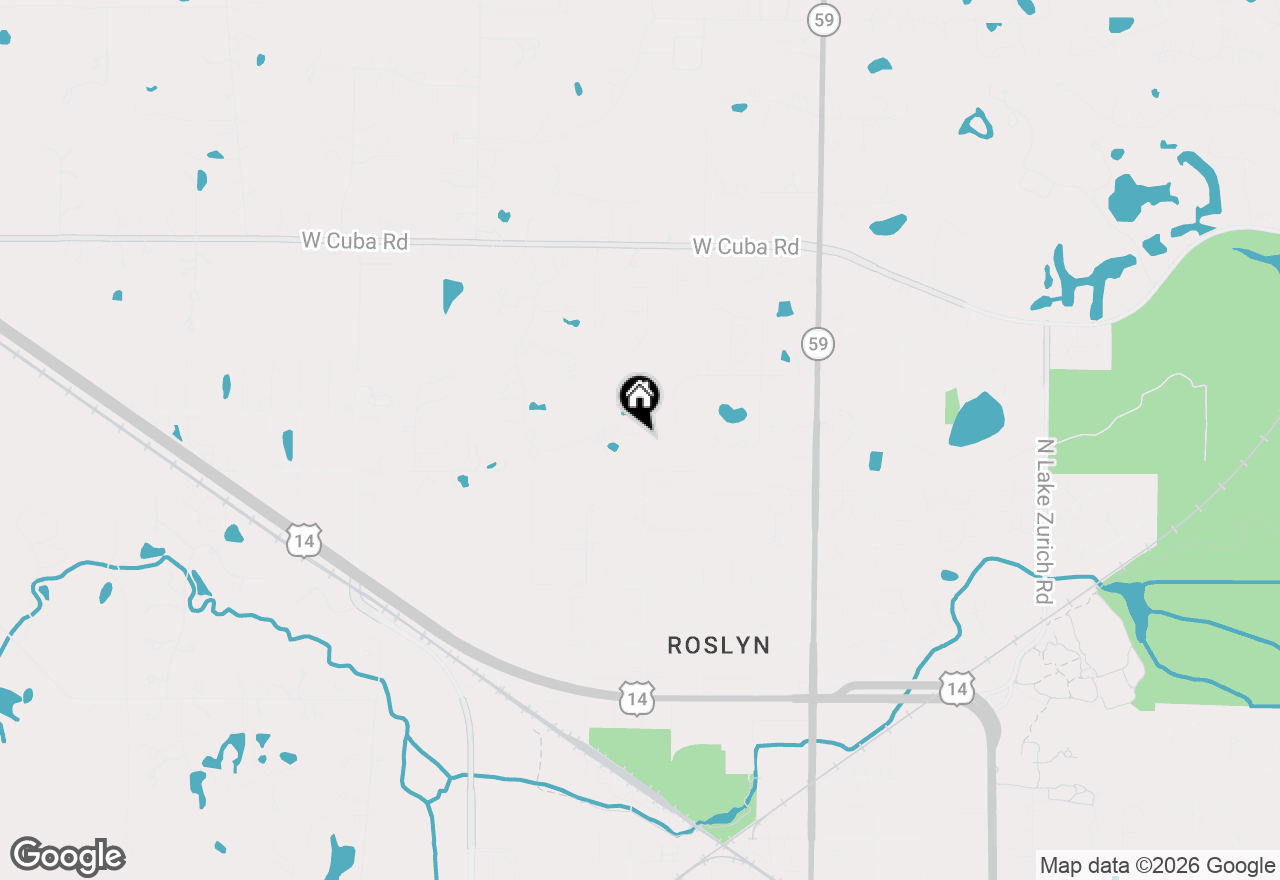 Map of 21055 N Prestwick Drive, Barrington, IL 60010
