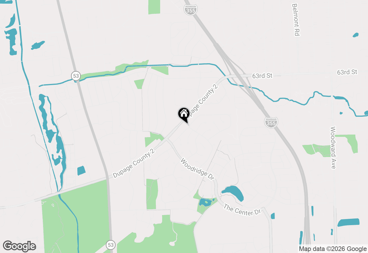 Map of 2630 Mitchell Drive #4, Woodridge, IL 60517