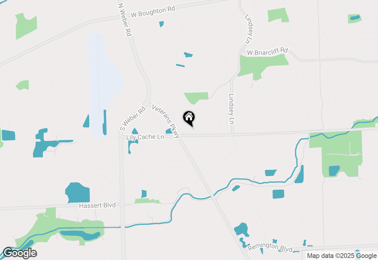 Map of 288 Picardy Lane, Bolingbrook, IL 60440