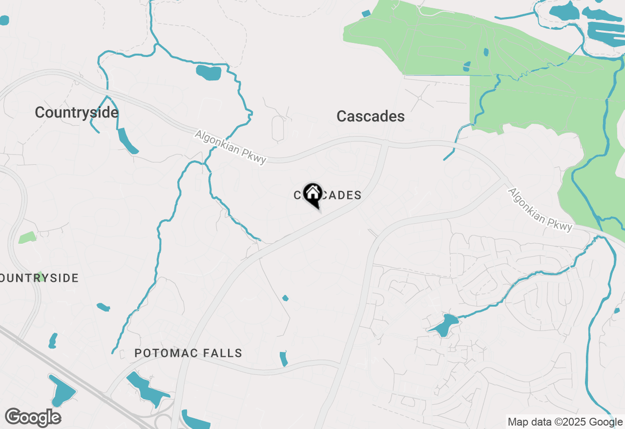 Map of 46525 Hollymead Place, Sterling, VA 20165