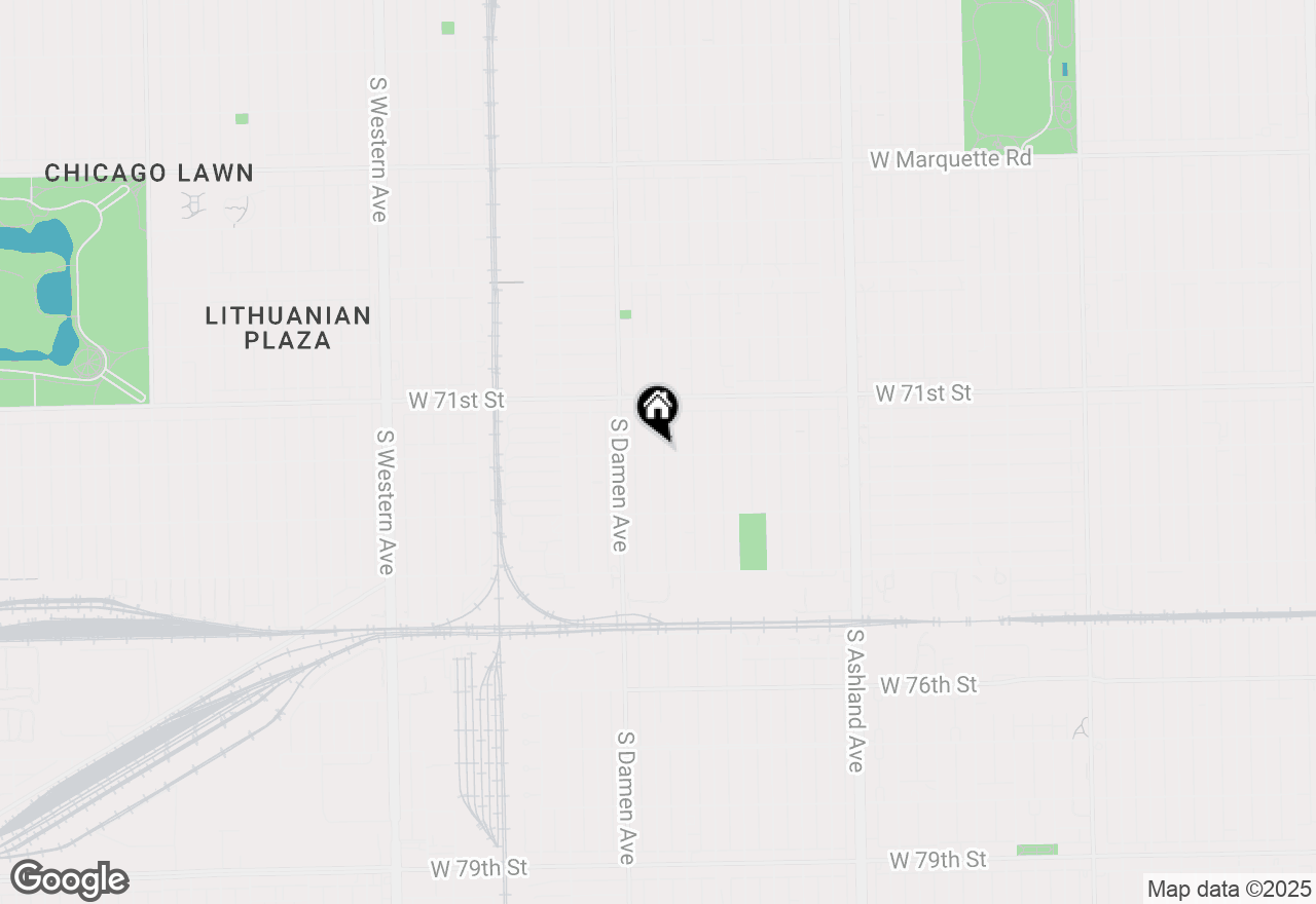 Map of 7159 S Winchester Avenue, Chicago, IL 60636