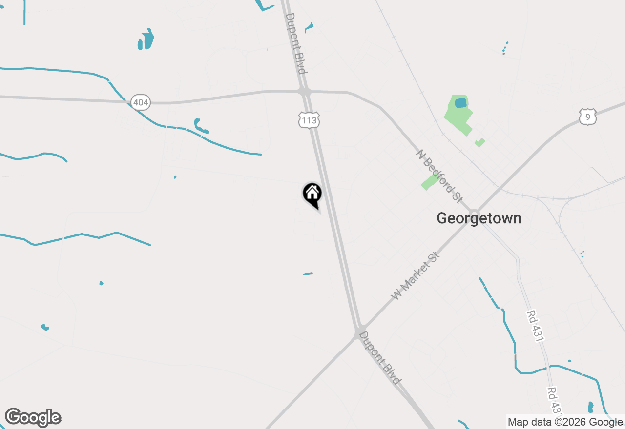 Map of 101 Nelson Avenue, Georgetown, DE 19947