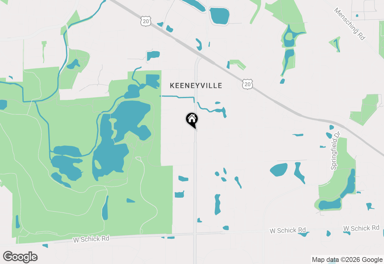 Map of 274 Biscayne Street, Bloomingdale, IL 60108
