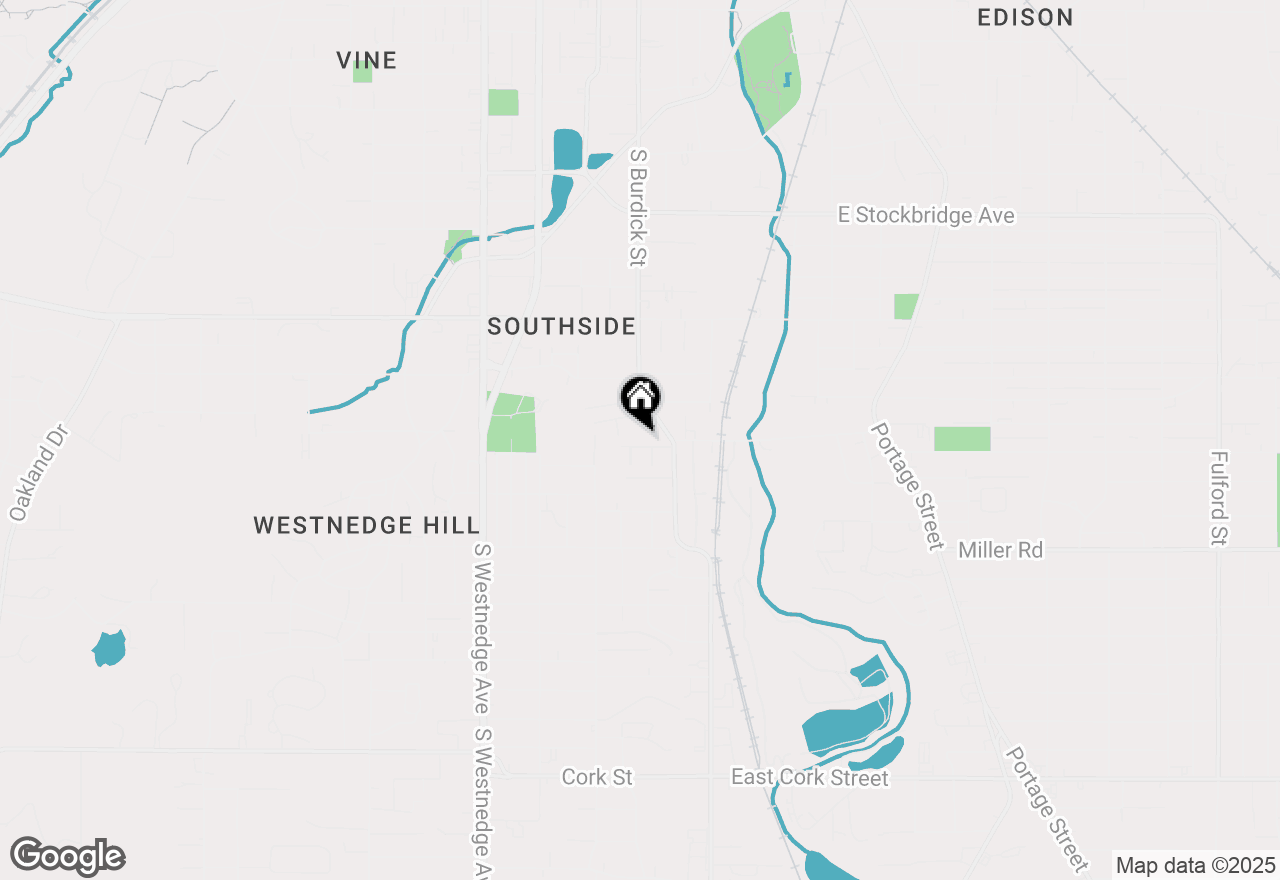 Map of 130 W Alcott Street, Kalamazoo, MI 49001