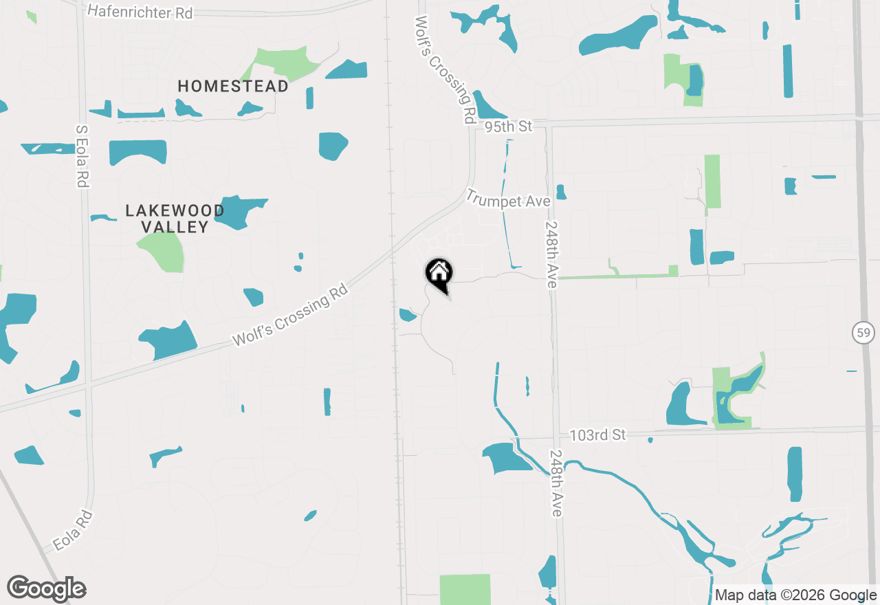 Map of 4255 Fraser Circle, Naperville, IL 60564