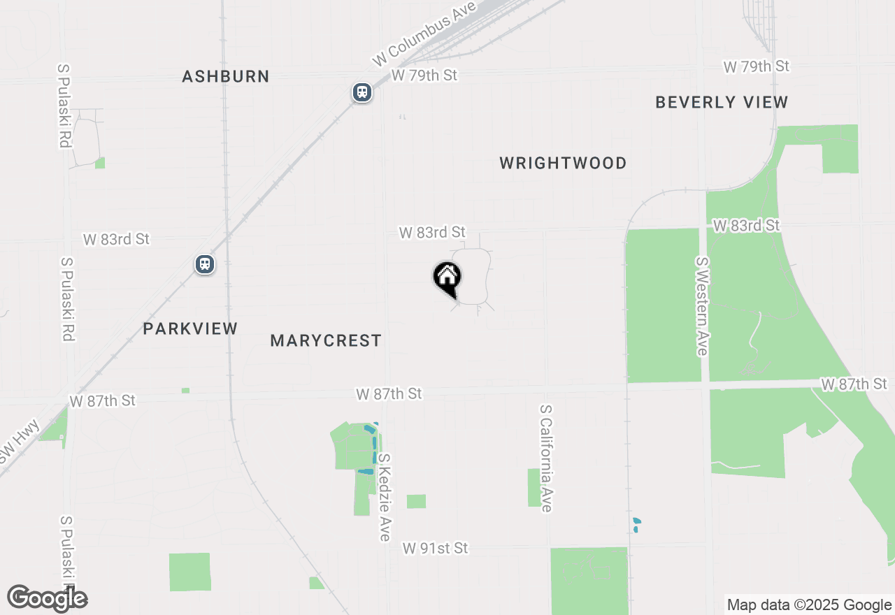 Map of 3030 W 85th Street, Chicago, IL 60652