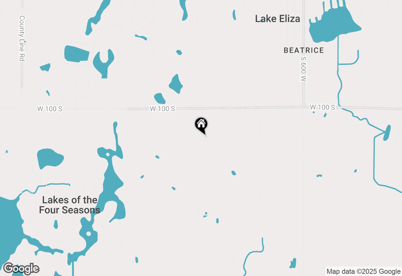 Map of 121 S 675 W, Hebron, IN 46341