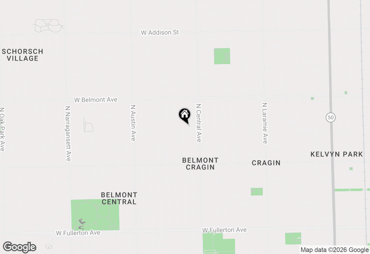 Map of 3013 N Major Avenue, Chicago, IL 60634