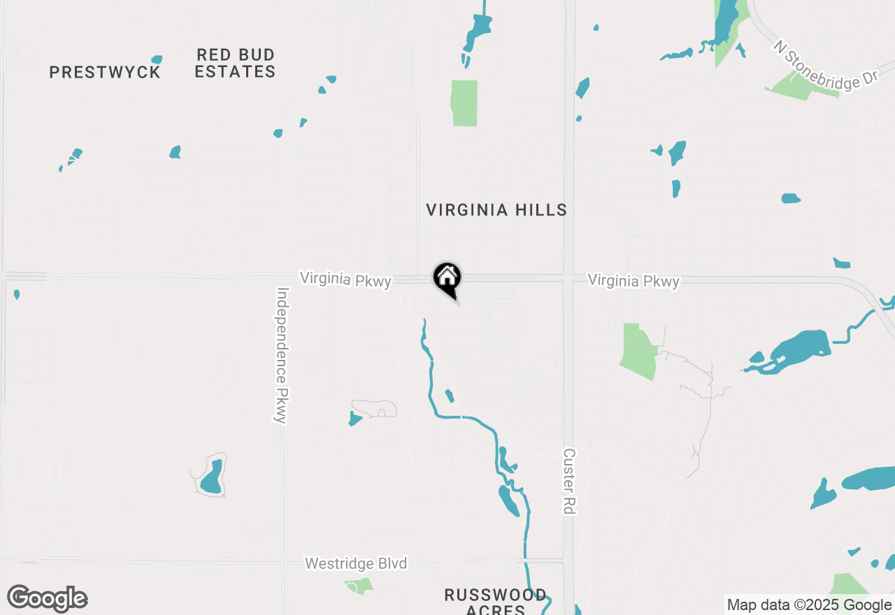 Map of 9405 Fenway Drive, Mckinney, TX 75072
