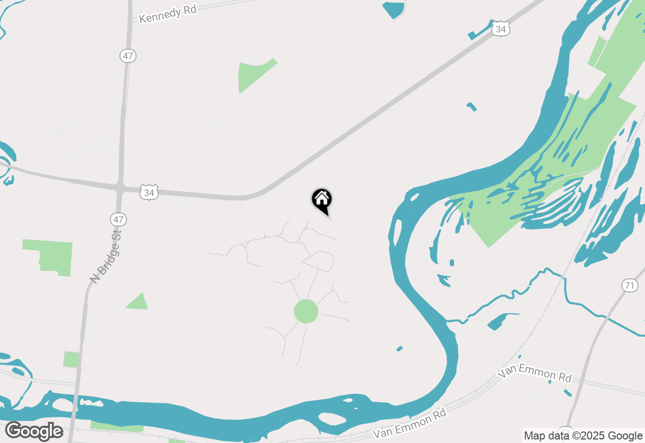 Map of 1129 Heartland Drive, Yorkville, IL 60560