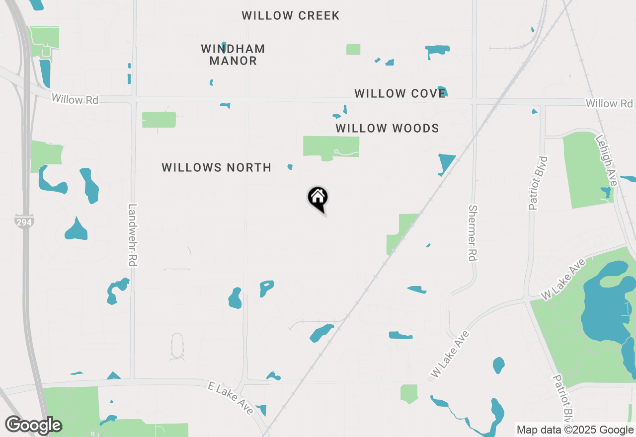 Map of 3431 Keenan Lane, Glenview, IL 60026