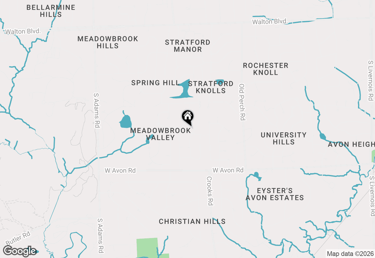 Map of 2334 Munster Road, Rochester Hills, MI 48309