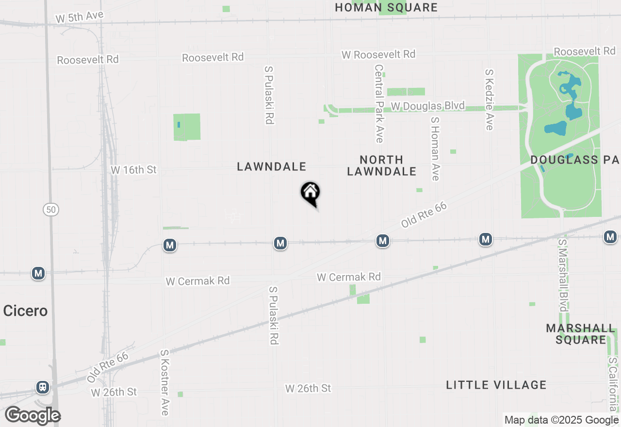 Map of 1840 S Avers Avenue, Chicago, IL 60623