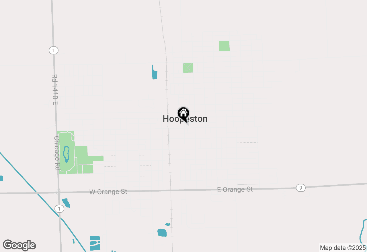 Map of 229 S Market Street, Hoopeston, IL 60942