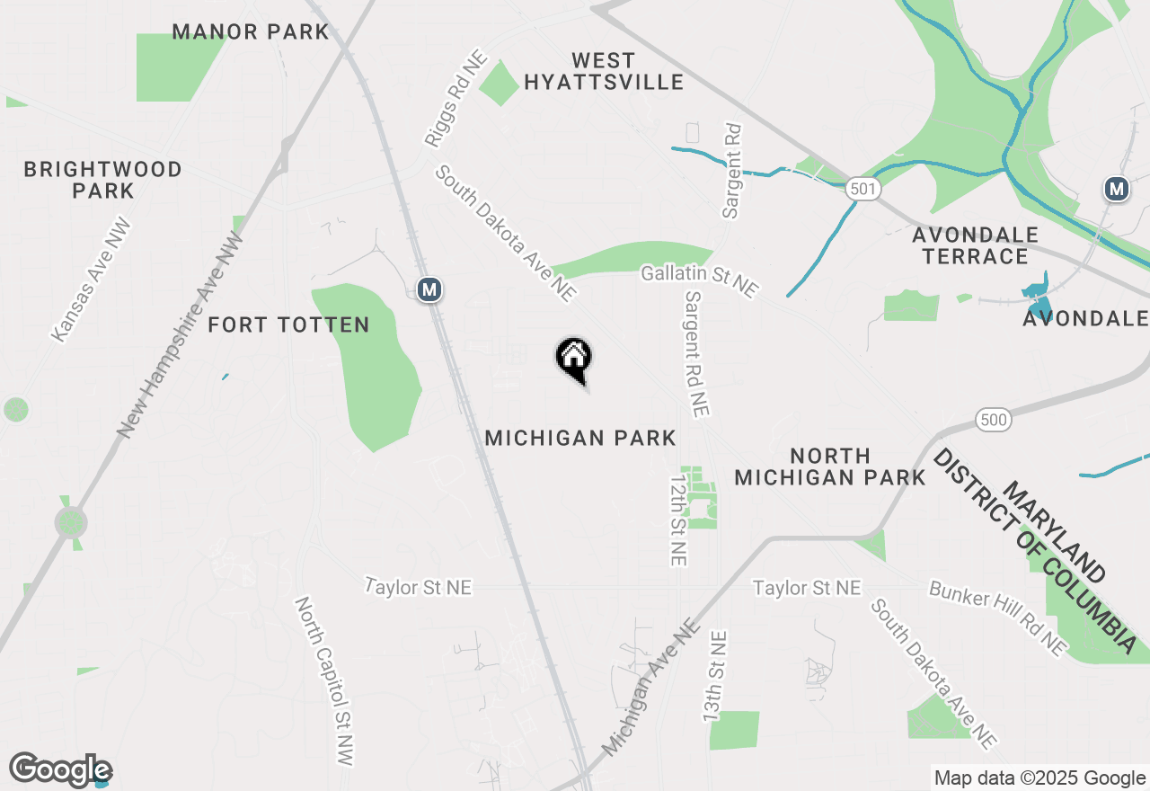 Map of 4816 8th Street Ne, Washington, DC 20017