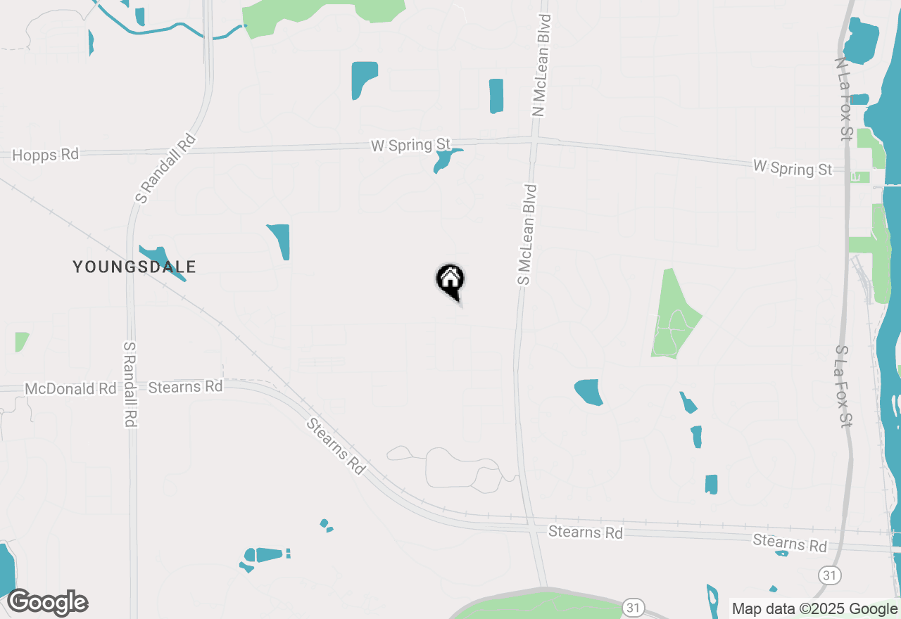 Map of 302 Kingsport Drive, South Elgin, IL 60177