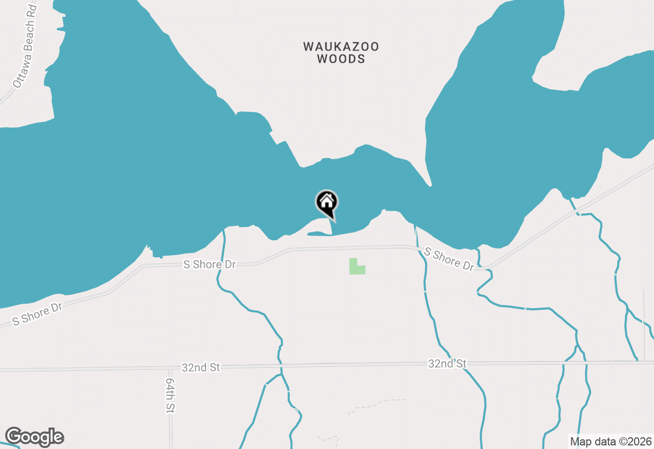 Map of 1327 Bayview Drive, Holland, MI 49423