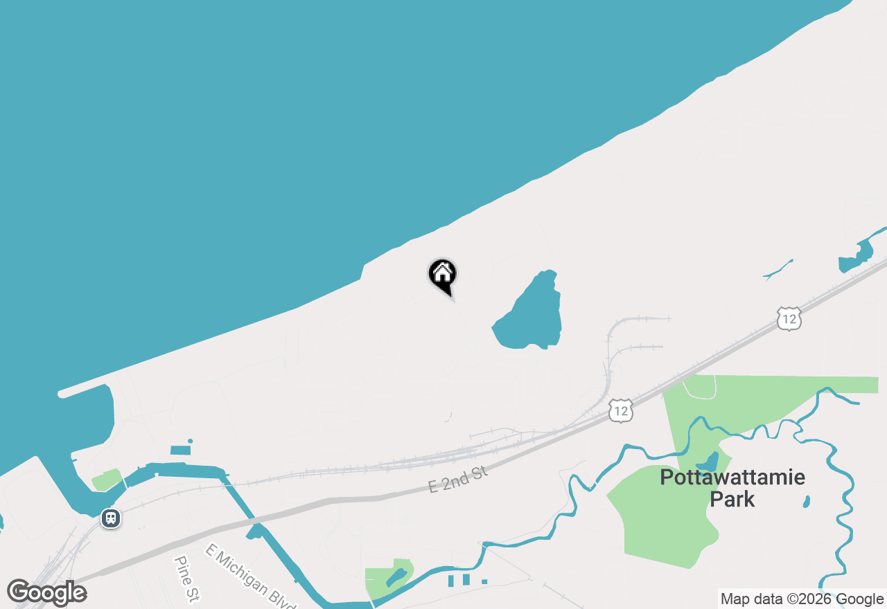 Map of 113 Upland Drive, Michigan City, IN 46360