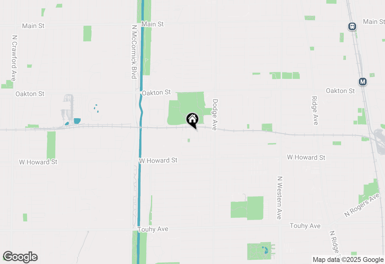 Map of 231 Richmond Street, Evanston, IL 60202