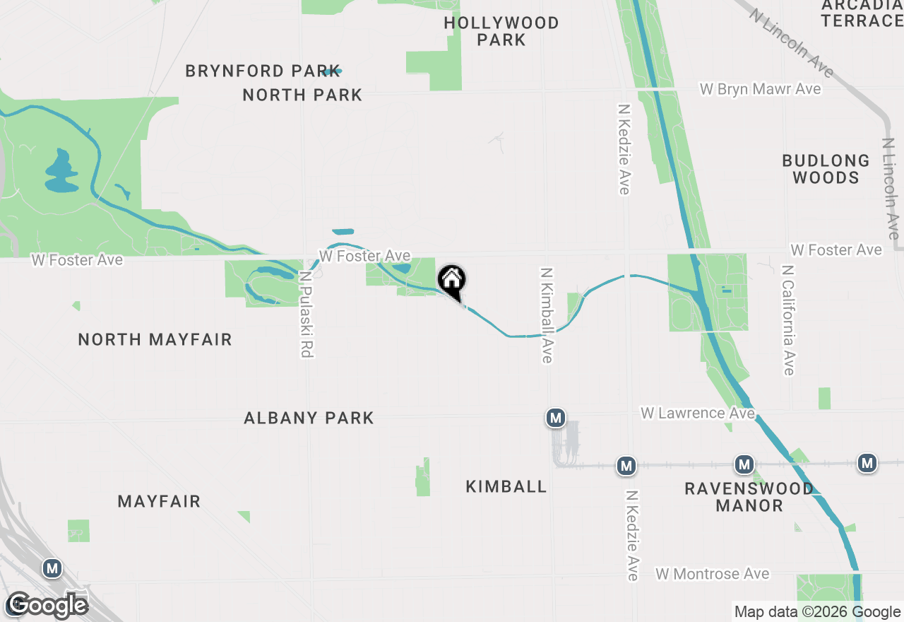 Map of 5037 N Monticello Avenue, Chicago, IL 60625