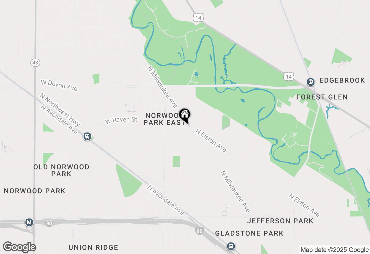 Map of 6248 W Hyacinth Street, Chicago, IL 60646