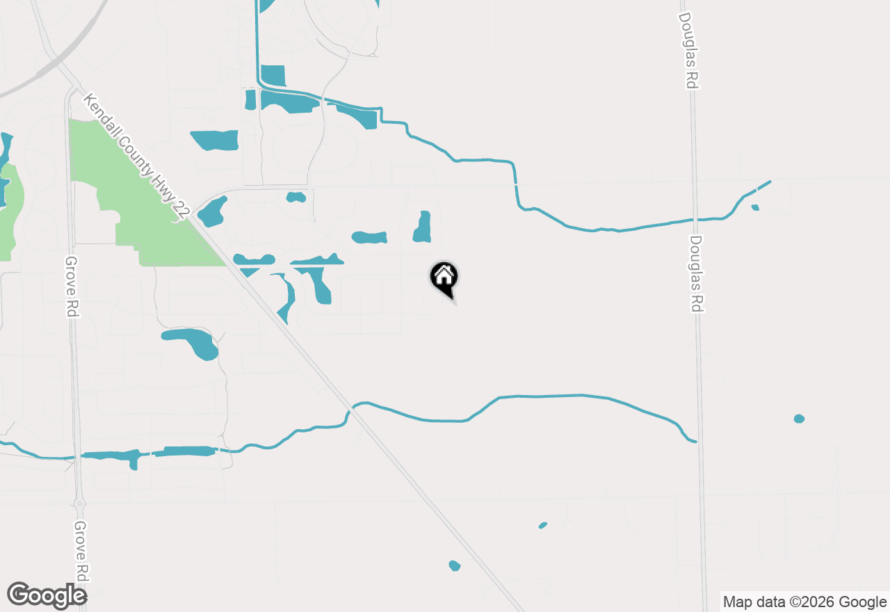 Map of 382 Hemlock Lane, Oswego, IL 60543