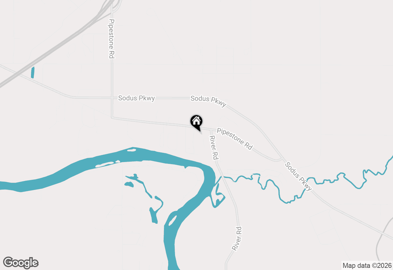 Map of 2905 Tecumseh Drive, Benton Harbor, MI 49022