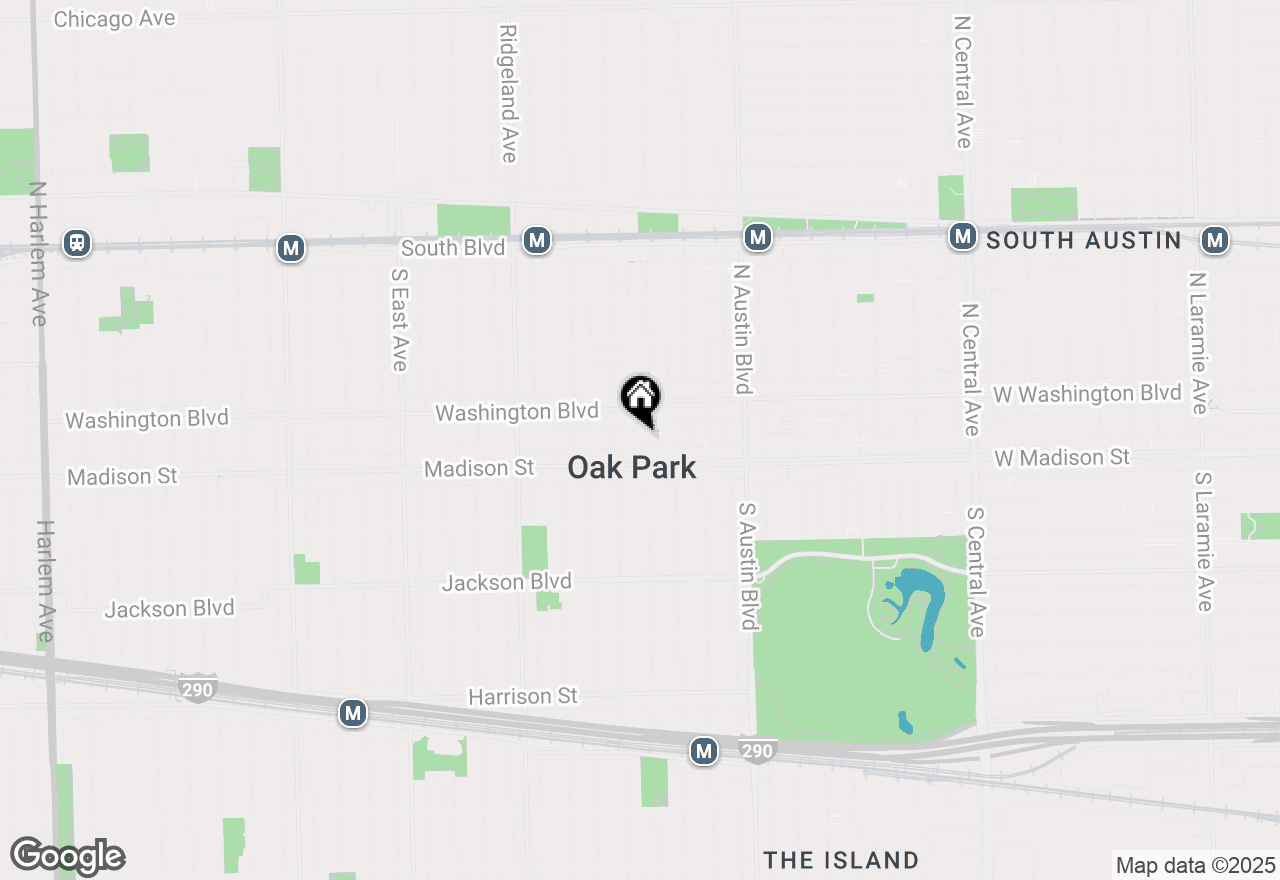 Map of 426 S Lombard Avenue #203, Oak Park, IL 60302