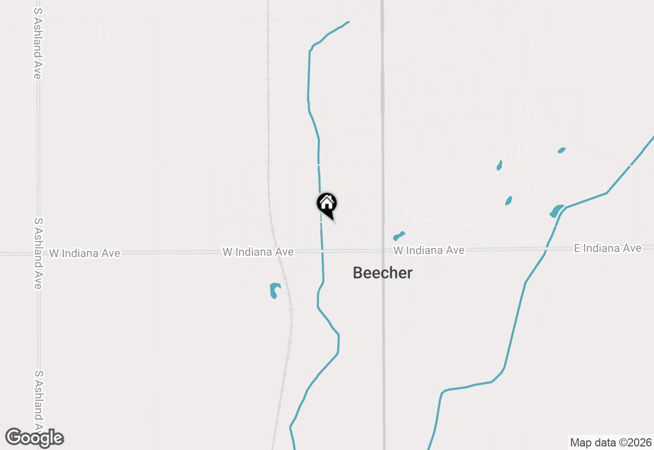 Map of 648 Penfield Street, Beecher, IL 60401