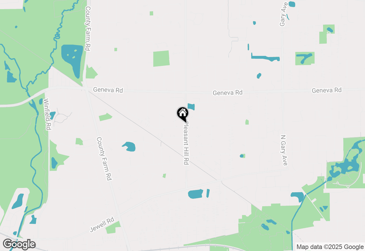 Map of 26W214 Jerome Avenue, Wheaton, IL 60187