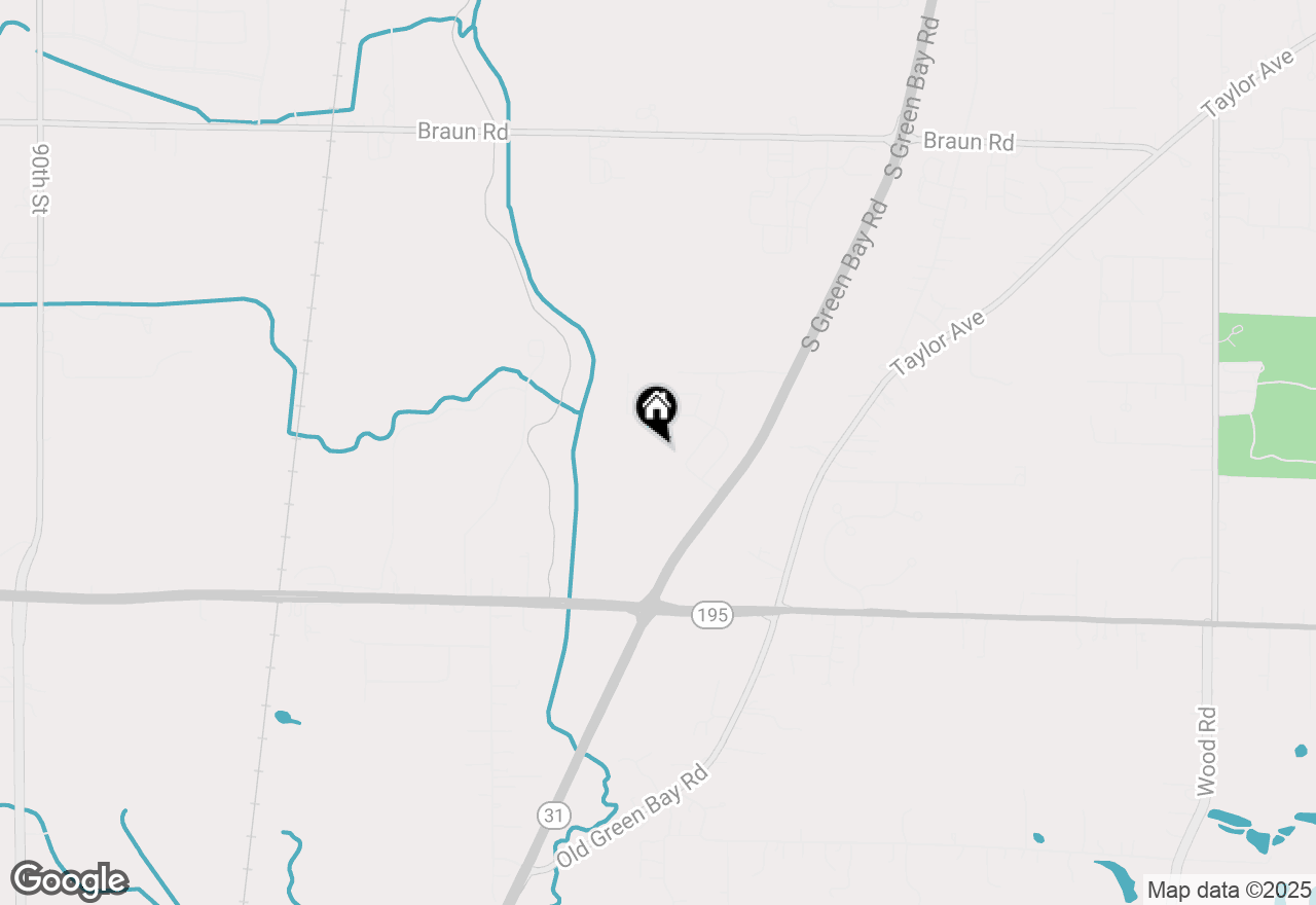 Map of 5054 Linden Rd, Mount Pleasant, WI 53403
