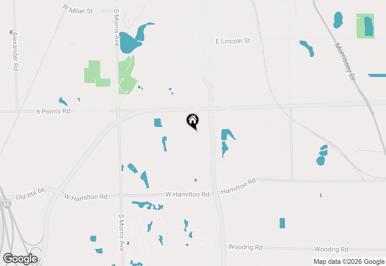 Map of 1916 Tracy Drive #31, Bloomington, IL 61704