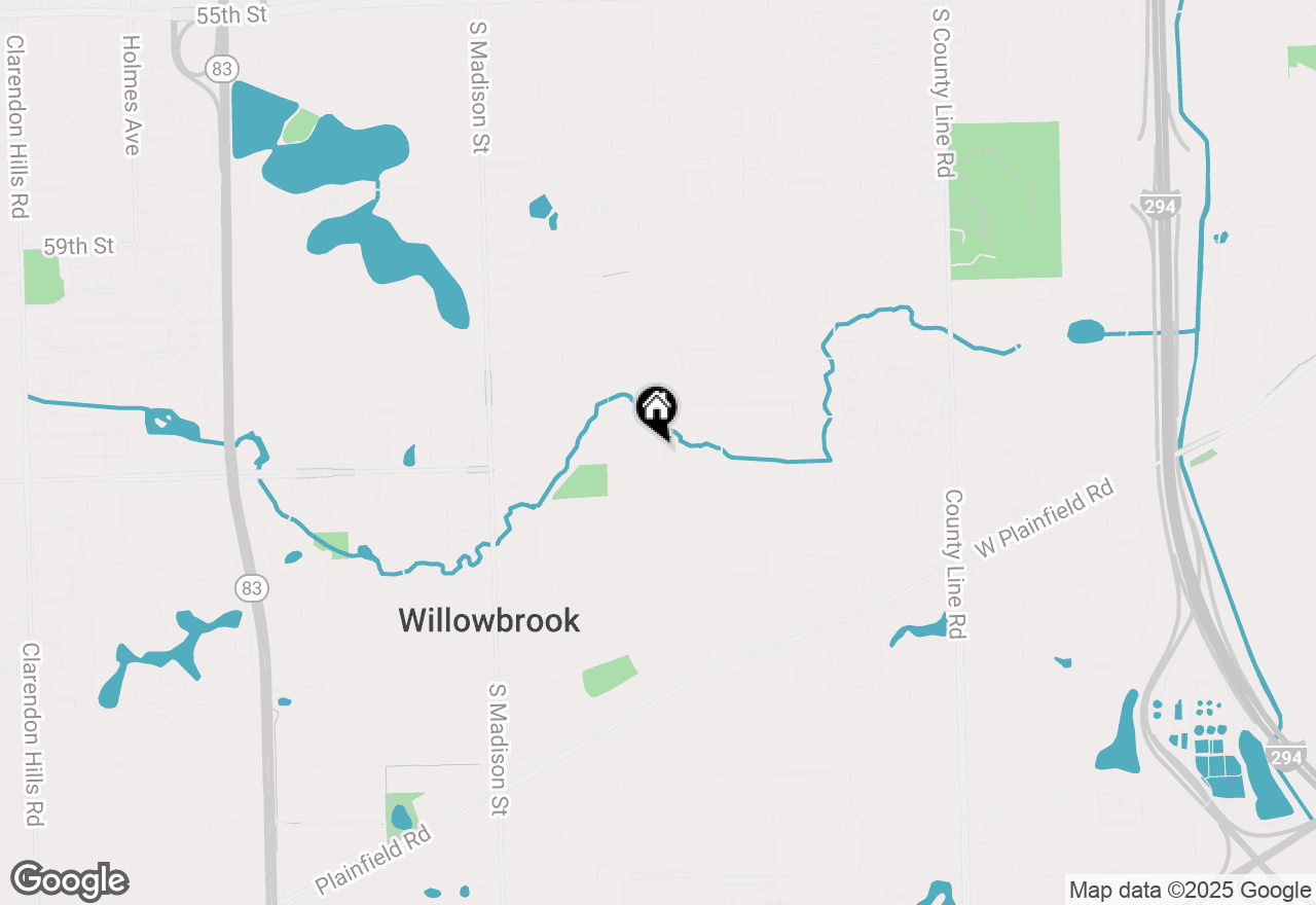 Map of 15w506 63rd Street, Burr Ridge, IL 60527