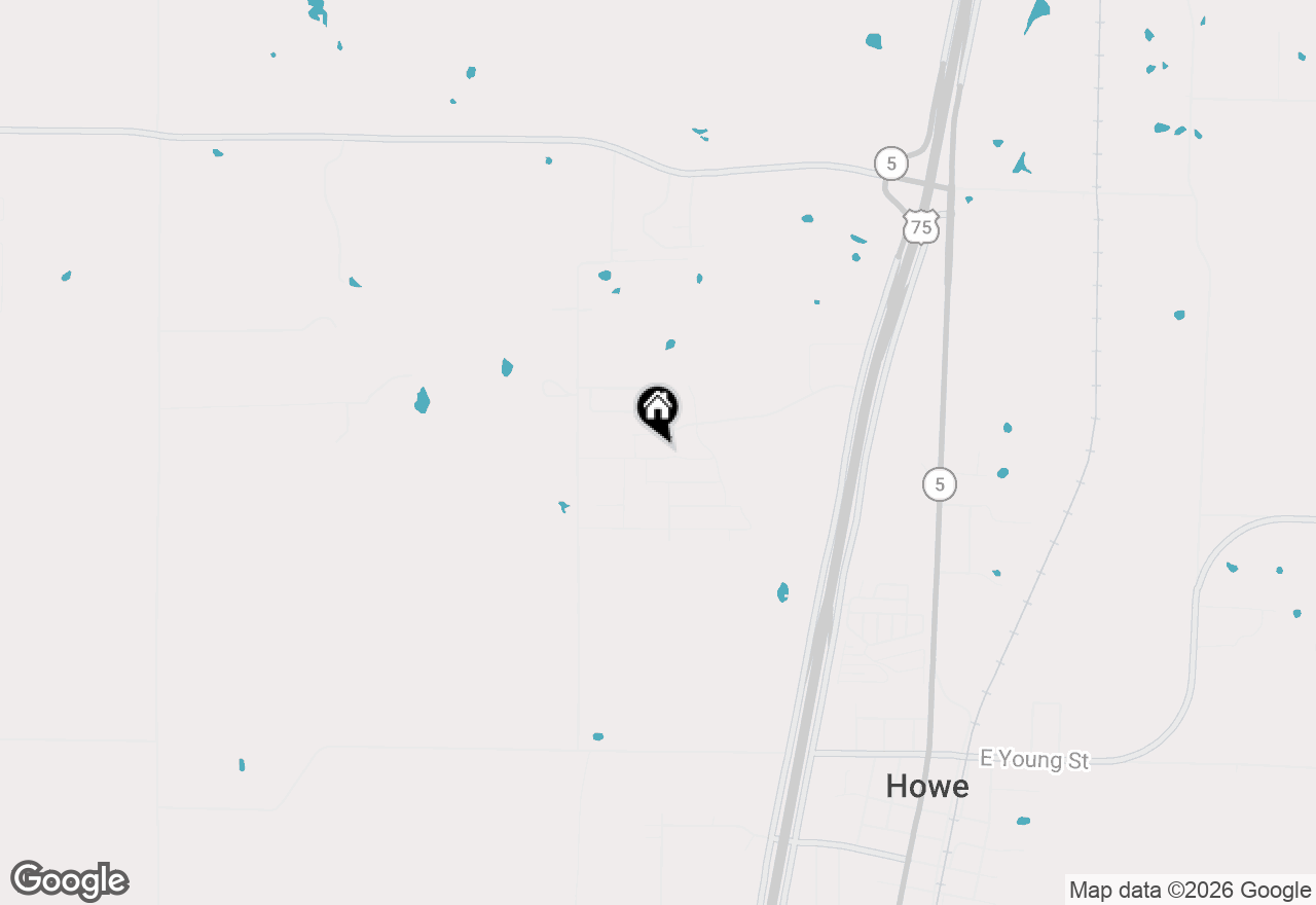 Map of 1509 Hamilton Street, Howe, TX 75459