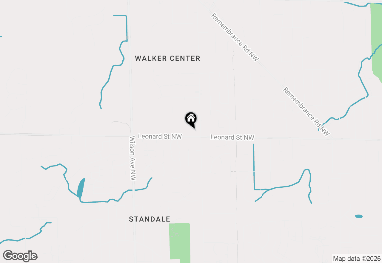 Map of 4061 Leonard Street Nw, Grand Rapids, MI 49534