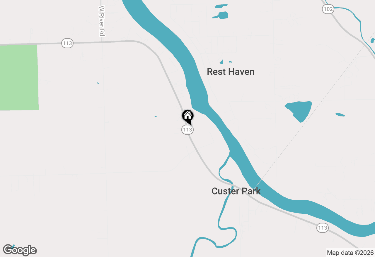 Map of 21860 W Il-113 Highway, Custer Park, IL 60481