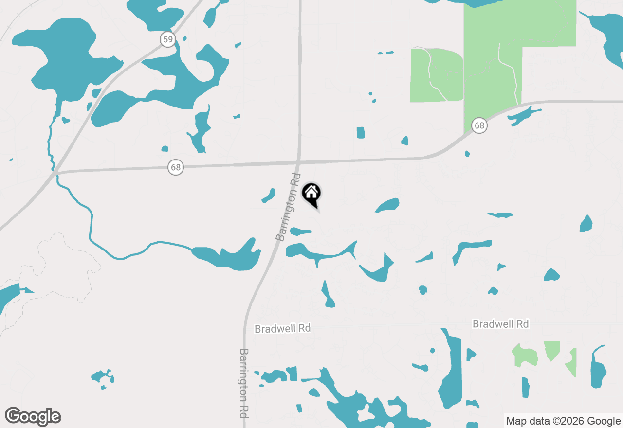 Map of 717 Stone Canyon Circle, Inverness, IL 60010