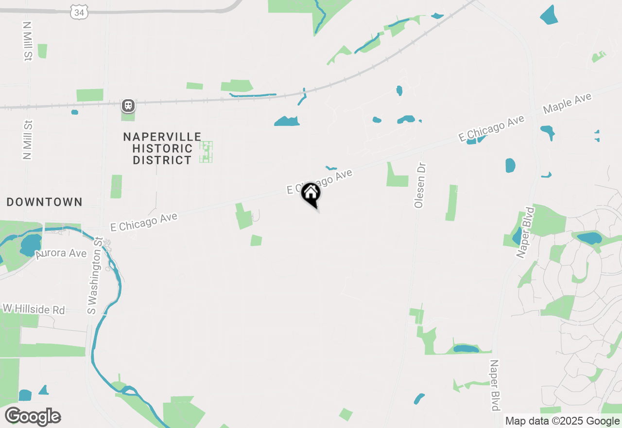 Map of 1090 Catherine Avenue, Naperville, IL 60540