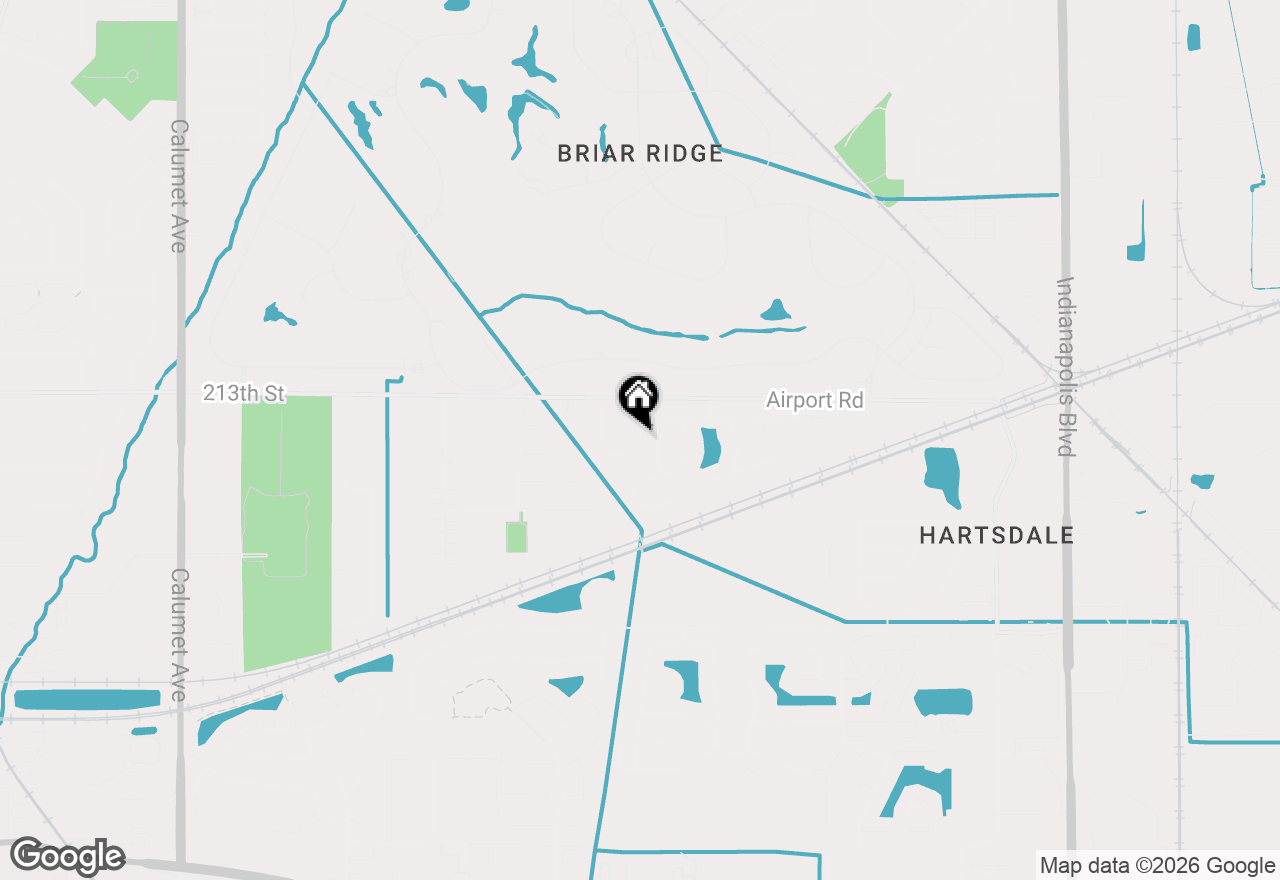 Map of 819 Manistee Avenue, Schererville, IN 46375