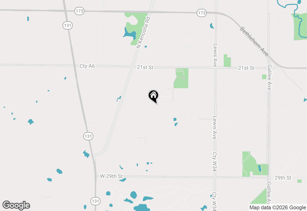 Map of 2400 Mark Avenue, Zion, IL 60099