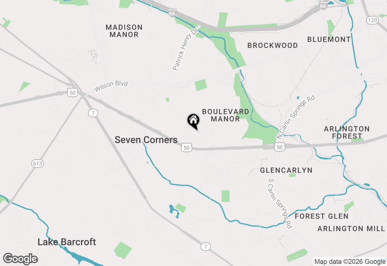 Map of 3034 Declan Way, Falls Church, VA 22044