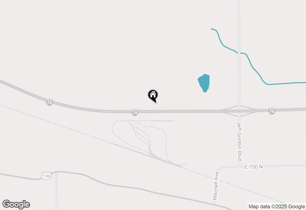 Map of 1926 Commerce Way, Pittsboro, IN 46167