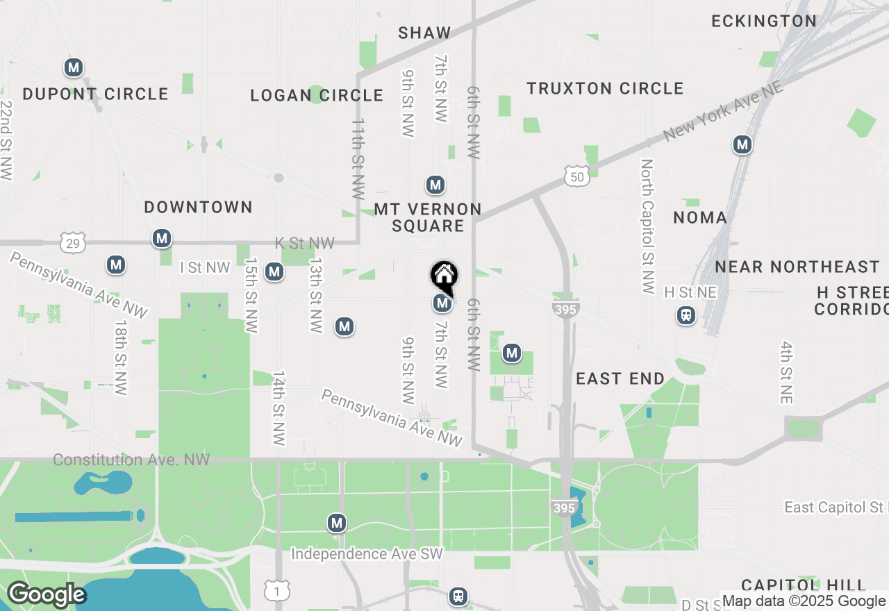 Map of 777 7th Street Nw #913, Washington, DC 20001
