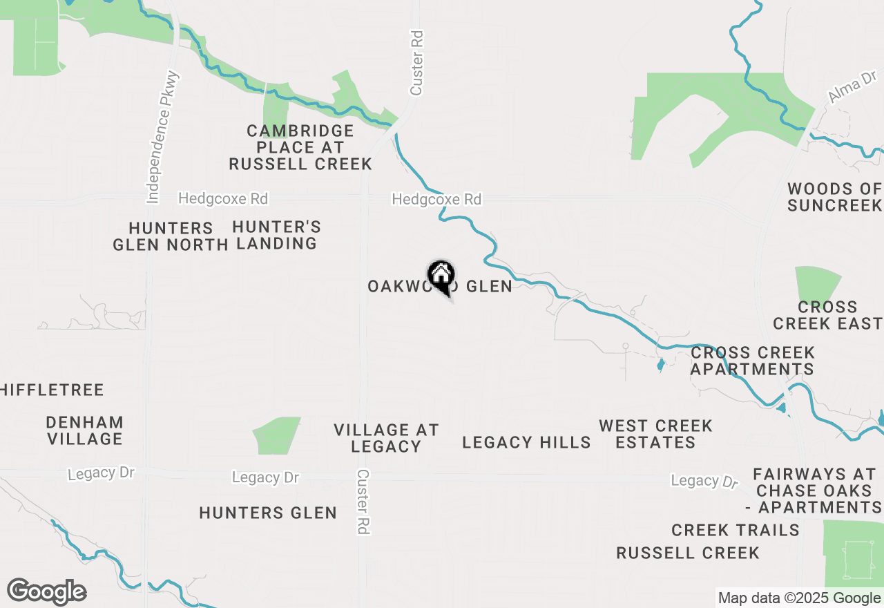 Map of 7513 Zurich Drive, Plano, TX 75025