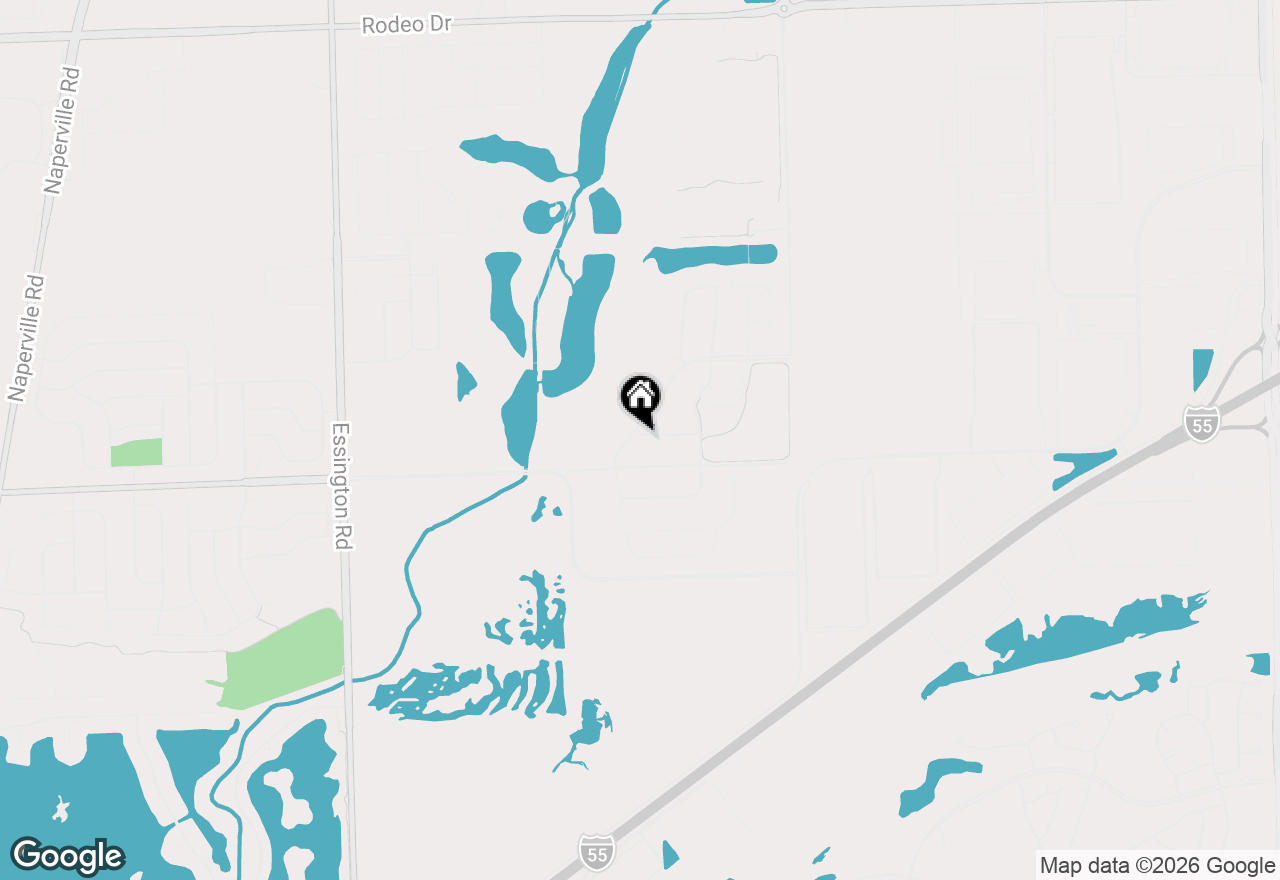 Map of 1925 Eisenhower Lane, Bolingbrook, IL 60490