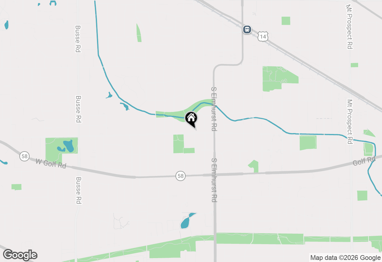 Map of 502 W Lonnquist Boulevard, Mount Prospect, IL 60056