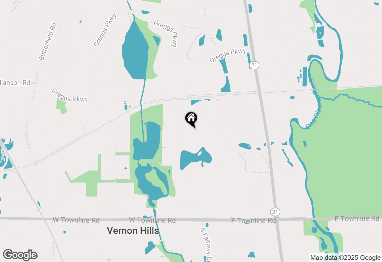 Map of 356 Bay Tree Circle, Vernon Hills, IL 60061