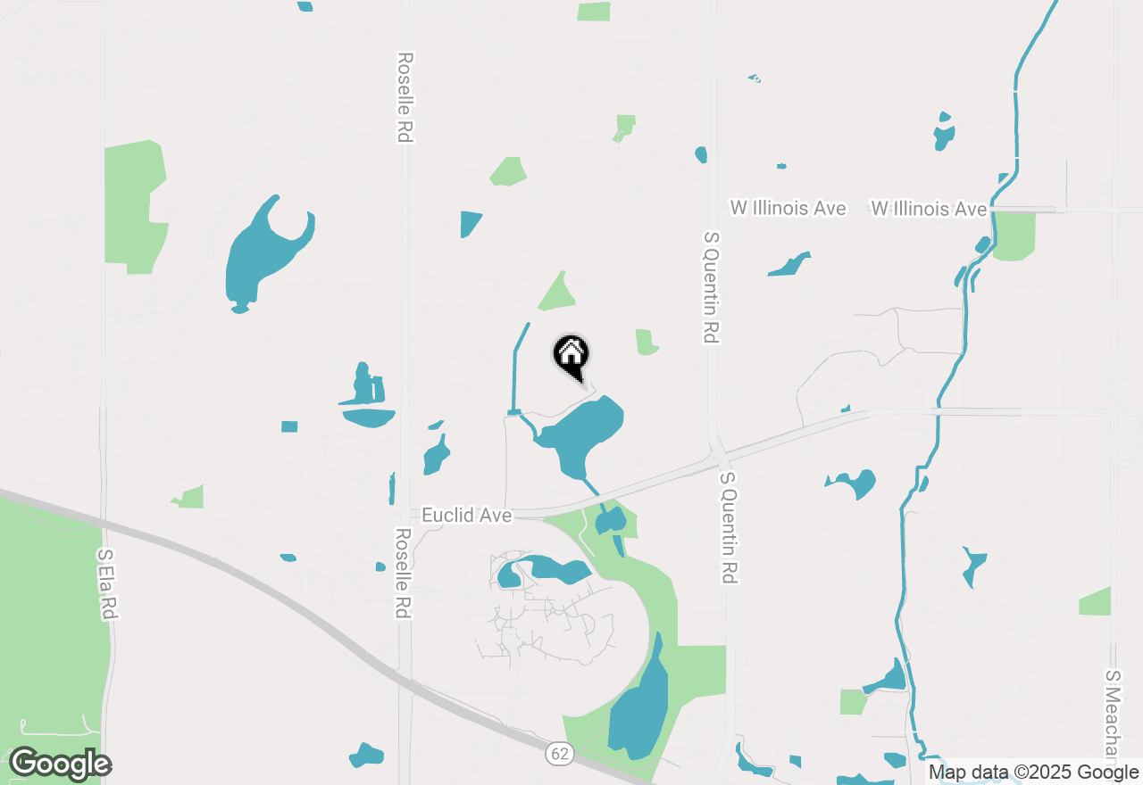 Map of 1057 W Peregrine Drive, Palatine, IL 60067