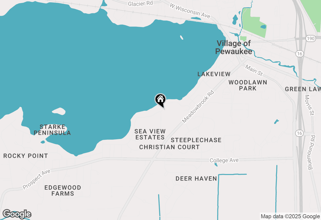 Map of 1114 Oxbow Ct, Pewaukee, WI 53072